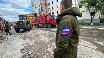 МГЕР помогает жителям Белгорода, эвакуированным из дома после атаки ВСУ